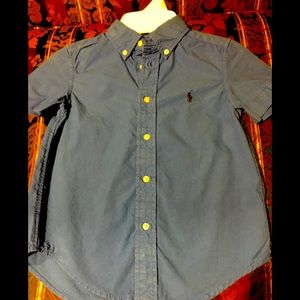 Ralph Lauren, Toddler Boys Button Down Shirt